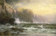 William Trost Richards The League Long Breakers Thundering on the Reef oil painting reproduction